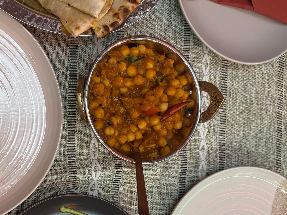 Chana Masala at InDish, Exeter