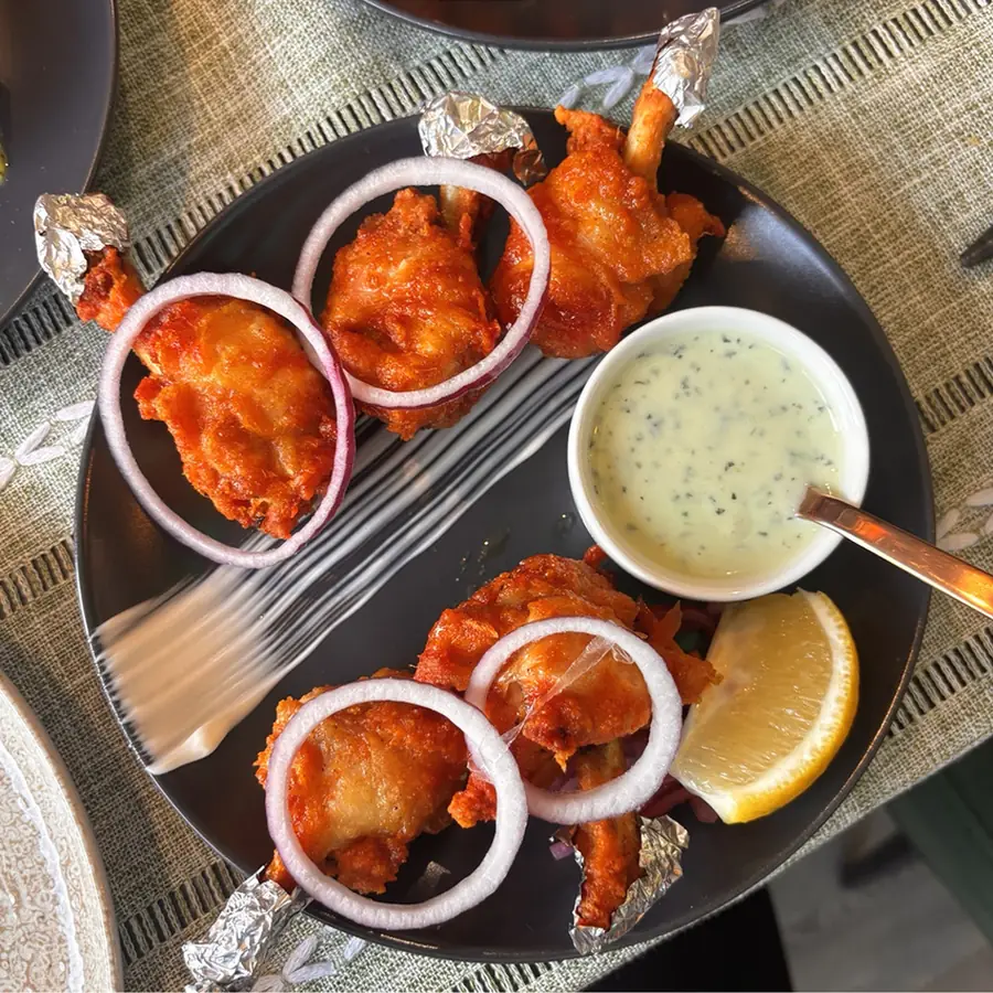 Chicken Lollipop at InDish, Exeter