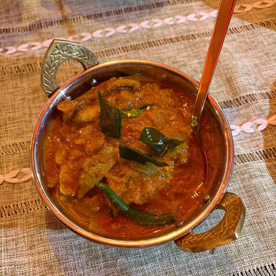 Kerala Fish Mango Curry at InDish, Exeter