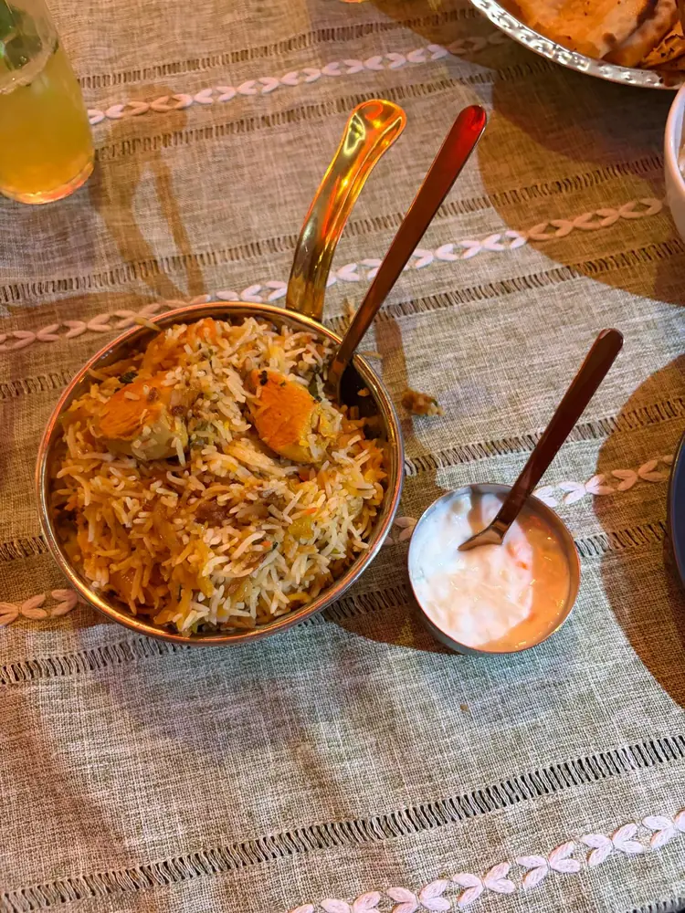 Chicken Biriyani at InDish, Exeter