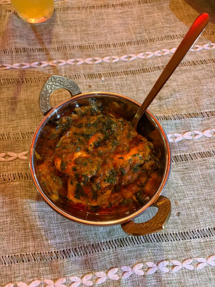 Chicken Saag at InDish, Exeter