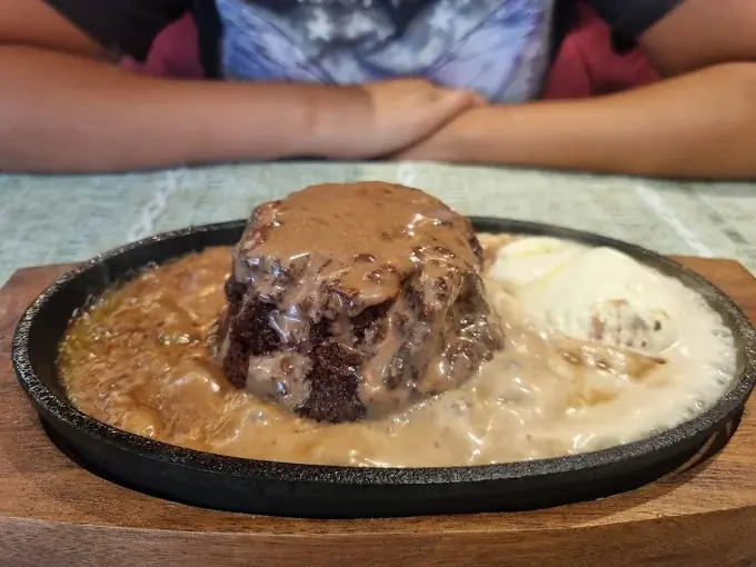 Chocolate Brownie Sizzler at InDish, Exeter