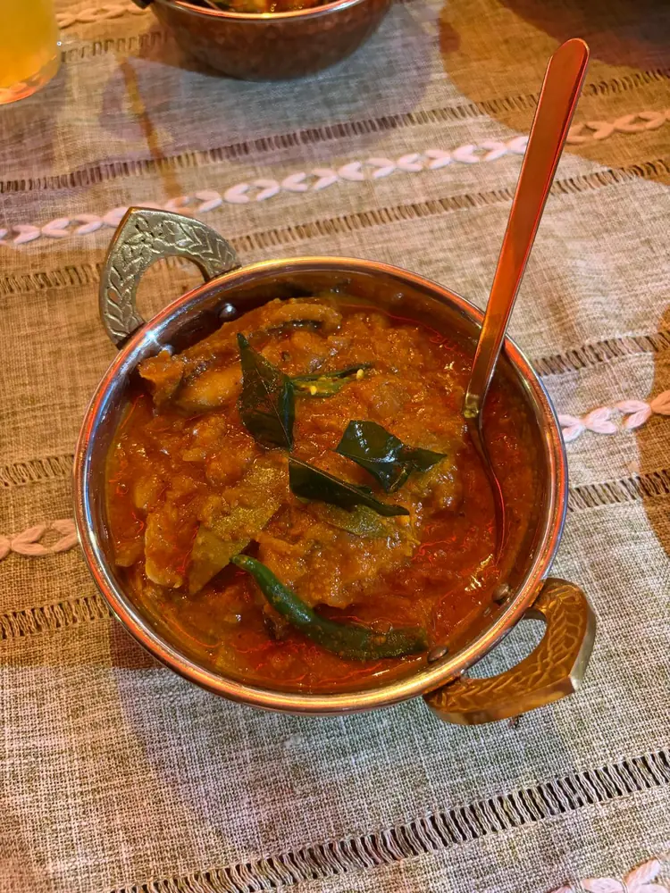 Kerala Fish Mango Curry at InDish, Exeter