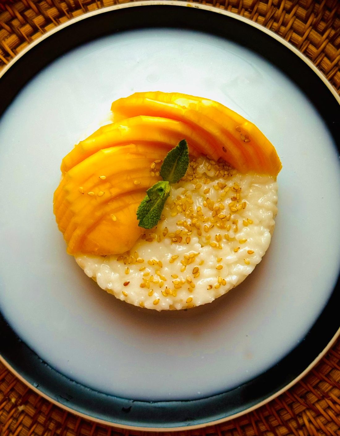Mango Sticky Rice at InDish, Exeter