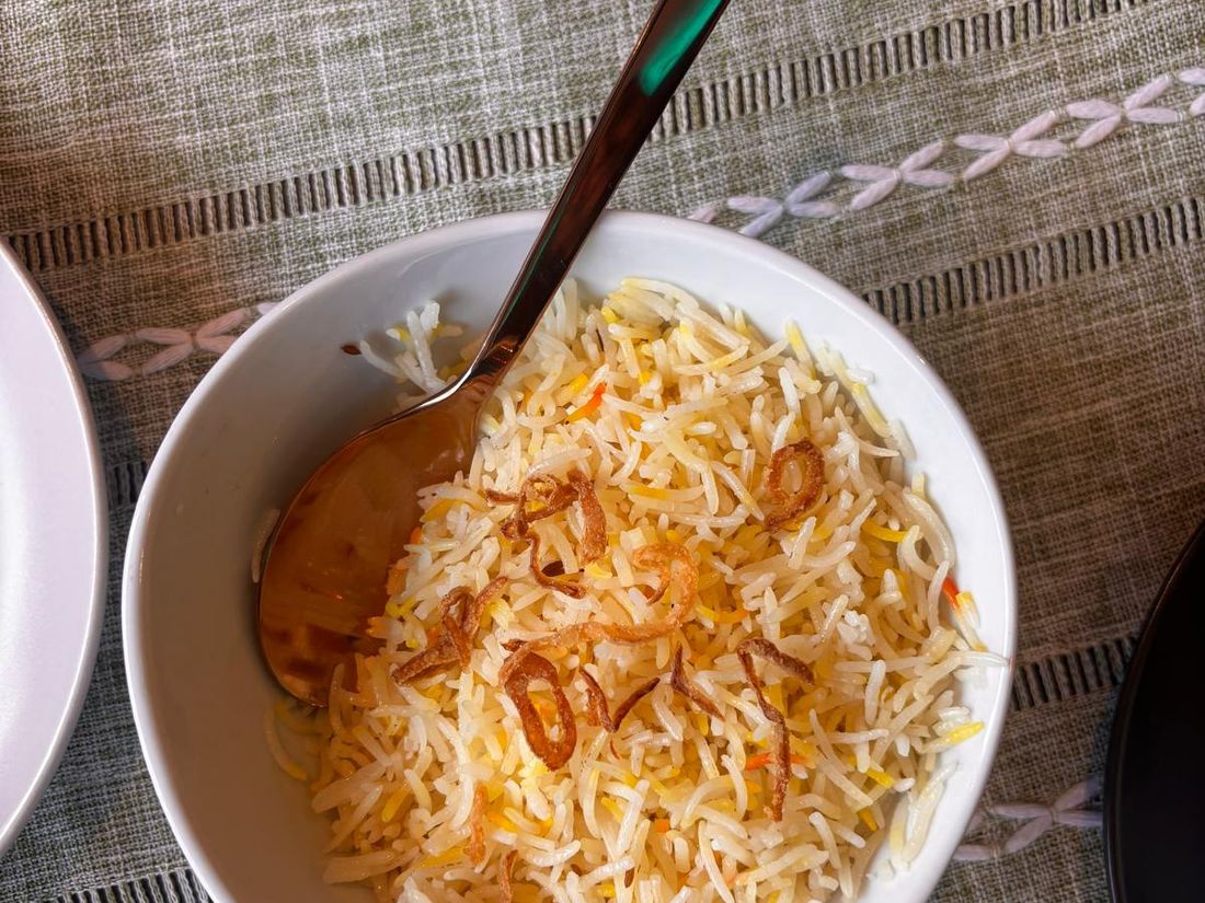Pulao Rice at InDish, Exeter